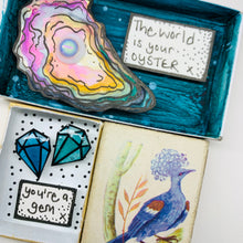 Load image into Gallery viewer, The World Is Your Oyster - Matchbox Message