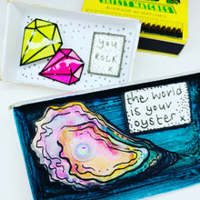 Load image into Gallery viewer, The World Is Your Oyster - Matchbox Message
