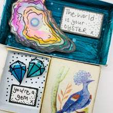 Load image into Gallery viewer, The World Is Your Oyster - Matchbox Message