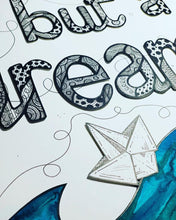 Load image into Gallery viewer, Bespoke Phrase Artwork 30 x 40cms