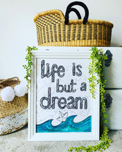 Load image into Gallery viewer, Bespoke Phrase Artwork 30 x 40cms