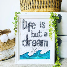 Load image into Gallery viewer, Bespoke Phrase Artwork 30 x 40cms