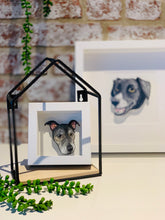 Load image into Gallery viewer, Bespoke Pet Portrait - Hand Drawn from a Photograph 23x23cms