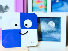 Load image into Gallery viewer, Bristol Rovers Blue and White Quarters Coaster
