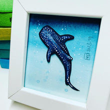 Load image into Gallery viewer, Whale Shark Miniature Artwork
