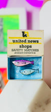 Load image into Gallery viewer, Tiny Shoal of Fish Artwork - Matchbox Message
