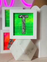 Load image into Gallery viewer, Neon Initial Original Artwork Miniatures

