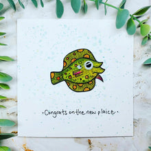 Load image into Gallery viewer, Congrats on the New Plaice - New Home Card
