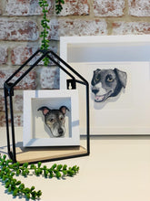 Load image into Gallery viewer, Bespoke Pet Portrait 12x12cms - Hand Drawn from a Photograph
