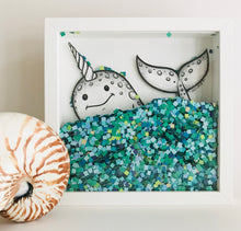 Load image into Gallery viewer, Confetti Frame with Original Artwork - Drawn to Order
