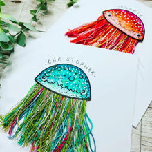 Load image into Gallery viewer, MEGA Jelly Card - Bespoke Jellyfish Card
