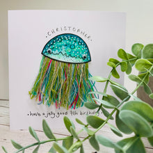 Load image into Gallery viewer, MEGA Jelly Card - Bespoke Jellyfish Card
